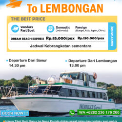 boat to nusa lembongan