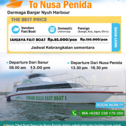 promo tiket fastboat to nusa penida
